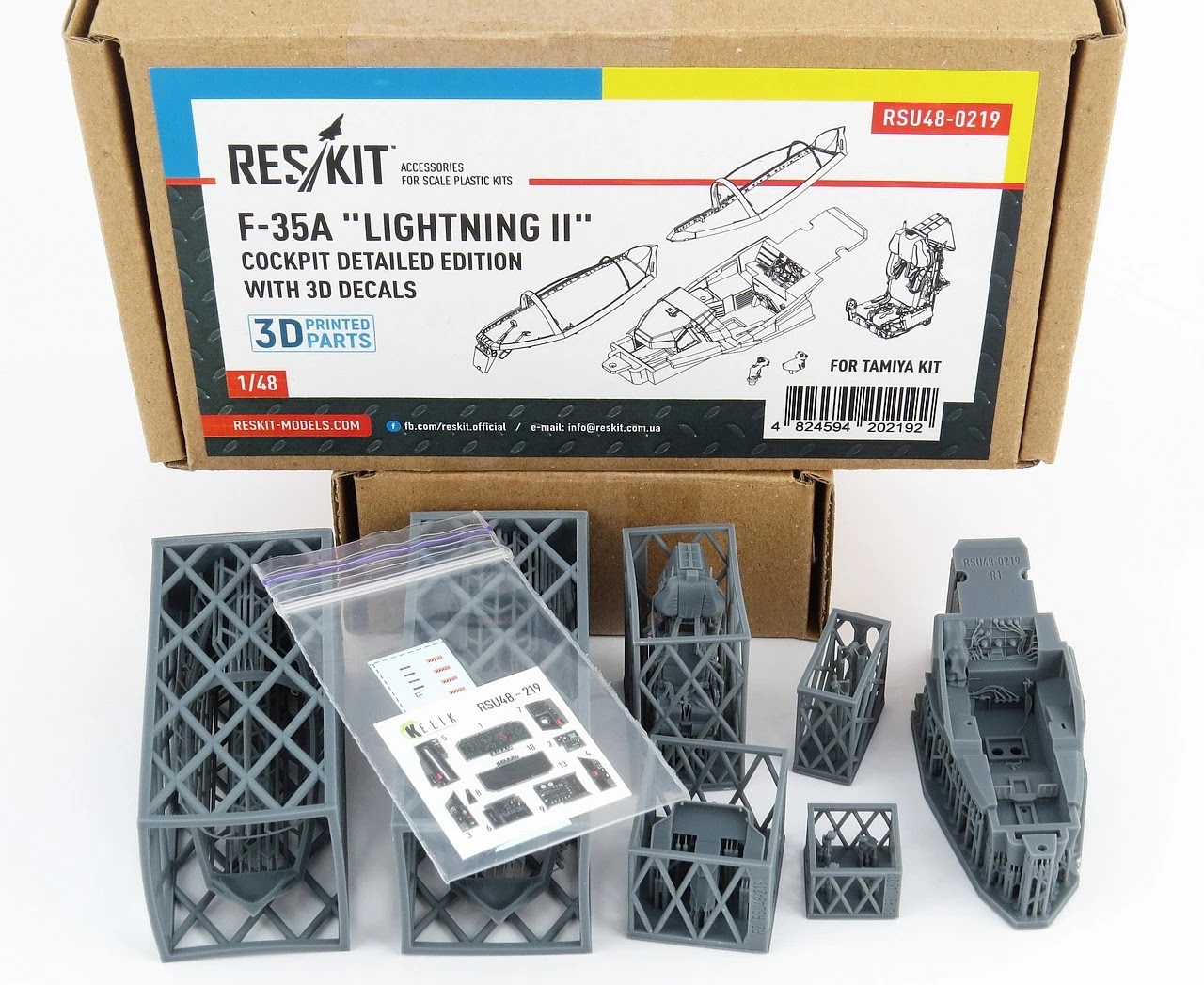 TMN: Review: ResKit 48th scale F-35 Lightning II improvement